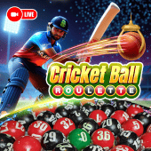 Cricket Ball Roulette han online live casino game